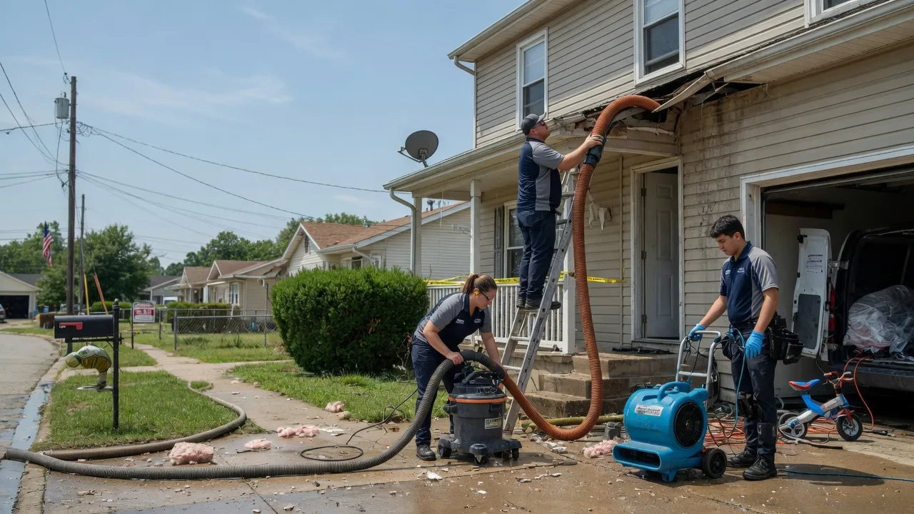 Water Damage Restoration in Fruitport, MI near me